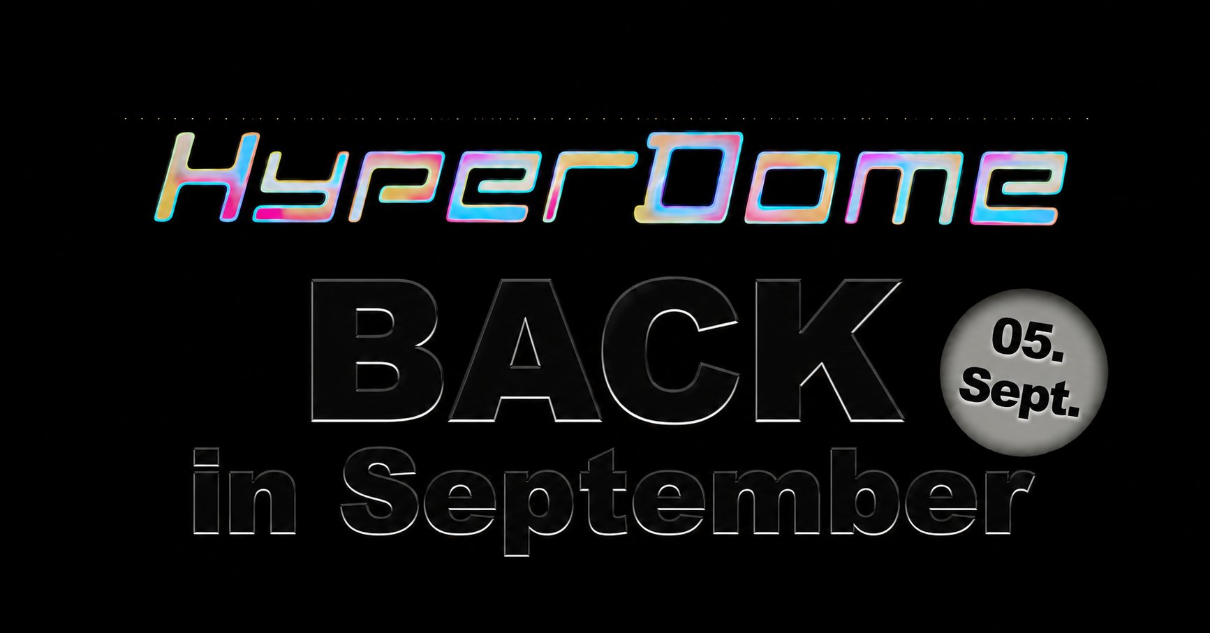 Back in September